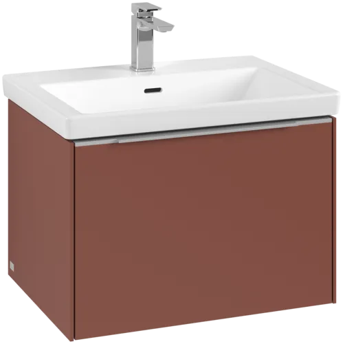 Bild von VILLEROY BOCH Subway 3.0 Waschbeckenunterschrank, 1 Auszug, 622 x 429 x 478 mm, Wine Red #C57500AH