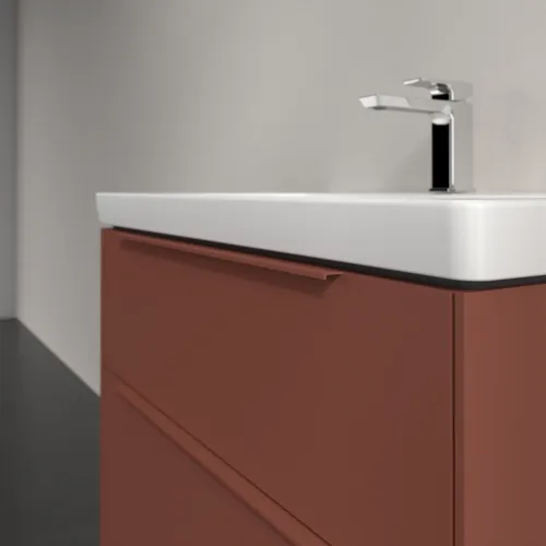 Bild von VILLEROY BOCH Subway 3.0 Waschbeckenunterschrank, 2 Auszüge, 772 x 576 x 478 mm, Wine Red #C57402AH