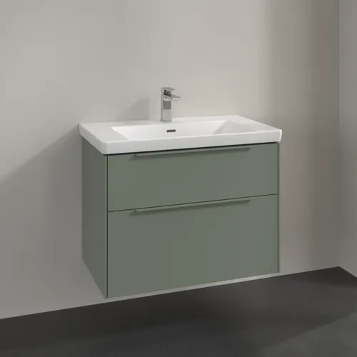 Bild von VILLEROY BOCH Subway 3.0 Waschbeckenunterschrank, 2 Auszüge, 772 x 576 x 478 mm, Soft Green #C57402AF
