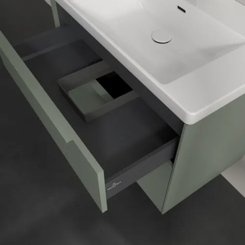 Bild von VILLEROY BOCH Subway 3.0 Waschbeckenunterschrank, 2 Auszüge, 772 x 576 x 478 mm, Soft Green #C57402AF