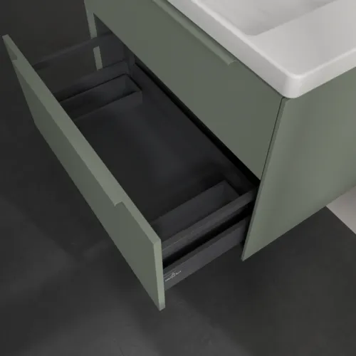 Bild von VILLEROY BOCH Subway 3.0 Waschbeckenunterschrank, 2 Auszüge, 772 x 576 x 478 mm, Soft Green #C57402AF