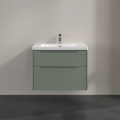 Bild von VILLEROY BOCH Subway 3.0 Waschbeckenunterschrank, 2 Auszüge, 772 x 576 x 478 mm, Soft Green #C57402AF