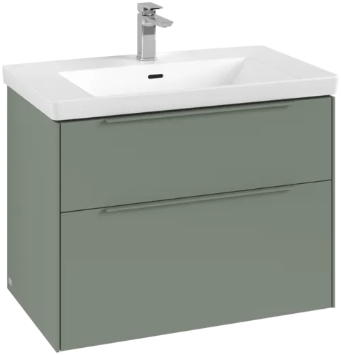 Bild von VILLEROY BOCH Subway 3.0 Waschbeckenunterschrank, 2 Auszüge, 772 x 576 x 478 mm, Soft Green #C57402AF