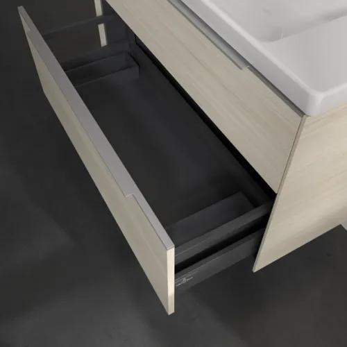Bild von VILLEROY BOCH Subway 3.0 Waschbeckenunterschrank, 2 Auszüge, 973 x 576 x 478 mm, White Oak #C57000AA