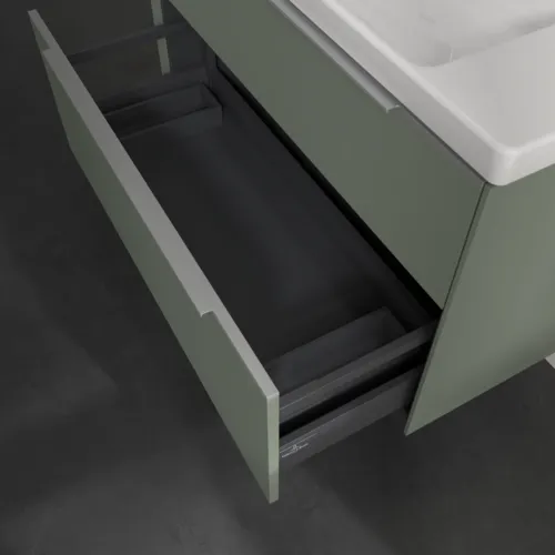 Bild von VILLEROY BOCH Subway 3.0 Waschbeckenunterschrank, 2 Auszüge, 973 x 576 x 478 mm, Soft Green #C57000AF