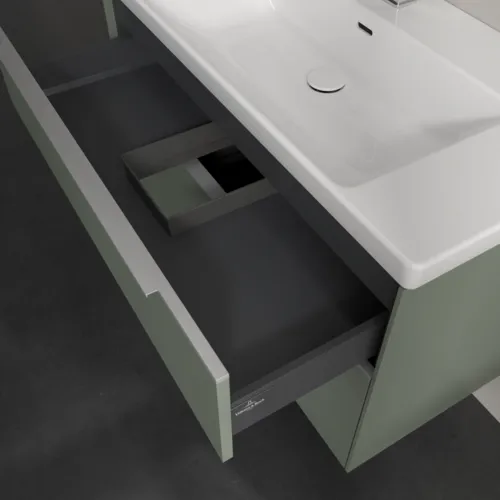 Bild von VILLEROY BOCH Subway 3.0 Waschbeckenunterschrank, 2 Auszüge, 973 x 576 x 478 mm, Soft Green #C57000AF