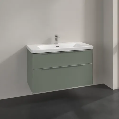 Bild von VILLEROY BOCH Subway 3.0 Waschbeckenunterschrank, 2 Auszüge, 973 x 576 x 478 mm, Soft Green #C57000AF