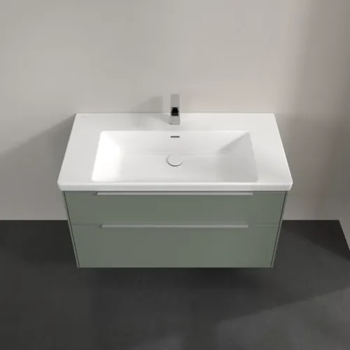 Bild von VILLEROY BOCH Subway 3.0 Waschbeckenunterschrank, 2 Auszüge, 973 x 576 x 478 mm, Soft Green #C57000AF