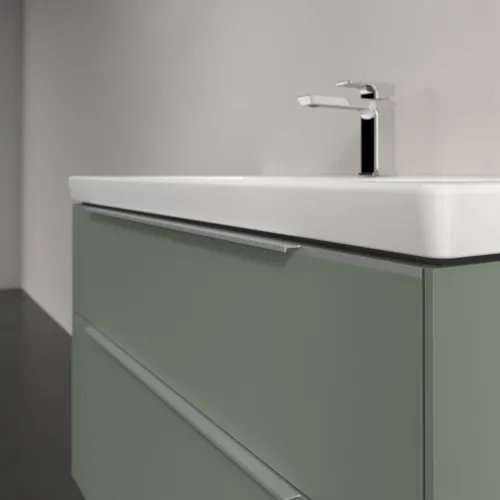 Bild von VILLEROY BOCH Subway 3.0 Waschbeckenunterschrank, 2 Auszüge, 973 x 576 x 478 mm, Soft Green #C57000AF