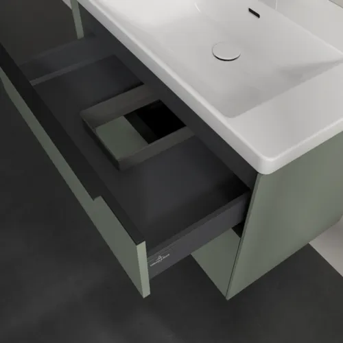 Bild von VILLEROY BOCH Subway 3.0 Waschbeckenunterschrank, 2 Auszüge, 772 x 576 x 478 mm, Soft Green #C57401AF