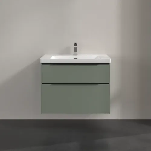 Bild von VILLEROY BOCH Subway 3.0 Waschbeckenunterschrank, 2 Auszüge, 772 x 576 x 478 mm, Soft Green #C57401AF