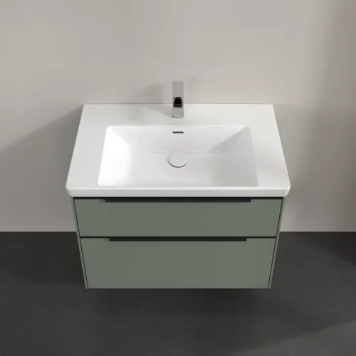 Bild von VILLEROY BOCH Subway 3.0 Waschbeckenunterschrank, 2 Auszüge, 772 x 576 x 478 mm, Soft Green #C57401AF