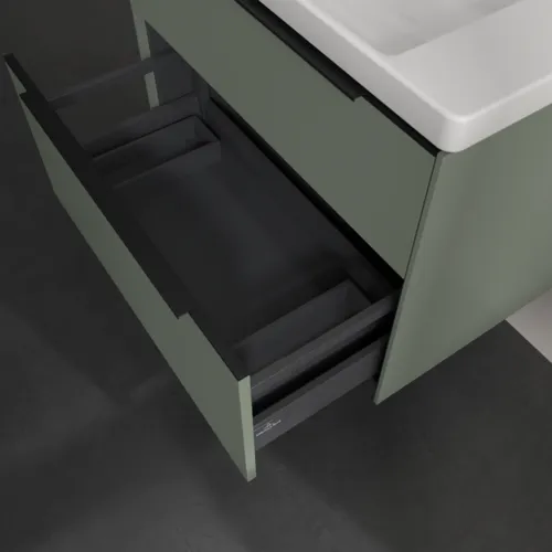 Bild von VILLEROY BOCH Subway 3.0 Waschbeckenunterschrank, 2 Auszüge, 772 x 576 x 478 mm, Soft Green #C57401AF