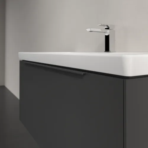 Bild von VILLEROY BOCH Subway 3.0 Waschbeckenunterschrank, mit Beleuchtung, 1 Auszug, 973 x 429 x 478 mm, Graphite #C569L2VR