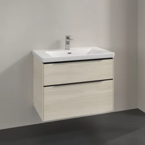 Bild von VILLEROY BOCH Subway 3.0 Waschbeckenunterschrank, 2 Auszüge, 772 x 576 x 478 mm, White Oak #C57401AA