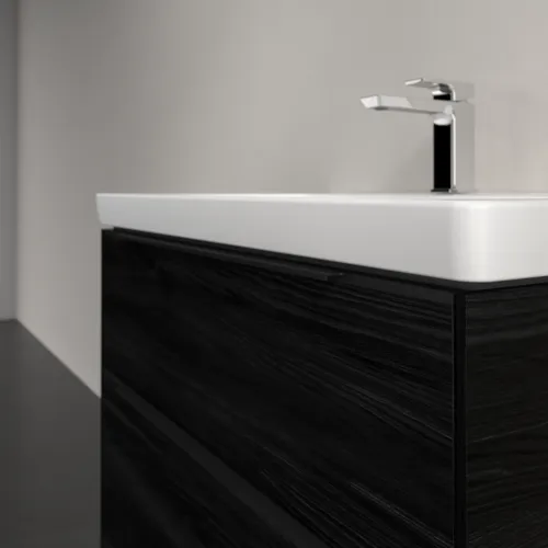 Obrázek VILLEROY BOCH Subway 3.0 Vanity unit, 2 výsuvy, 772 x 576 x 478 mm, černý dub #C57401AB