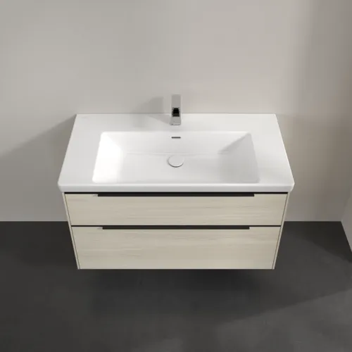 Bild von VILLEROY BOCH Subway 3.0 Waschbeckenunterschrank, 2 Auszüge, 973 x 576 x 478 mm, White Oak #C57001AA