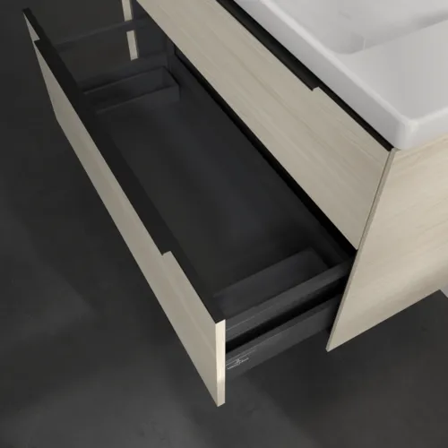 Bild von VILLEROY BOCH Subway 3.0 Waschbeckenunterschrank, 2 Auszüge, 973 x 576 x 478 mm, White Oak #C57001AA