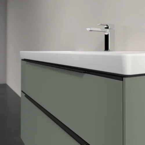 Obrázek VILLEROY BOCH Subway 3.0 Vanity unit, 2 výsuvy, 973 x 576 x 478 mm, Soft Green #C57001AF