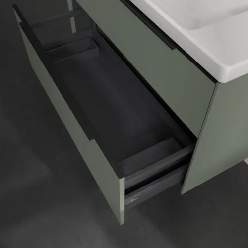 Obrázek VILLEROY BOCH Subway 3.0 Vanity unit, 2 výsuvy, 973 x 576 x 478 mm, Soft Green #C57001AF