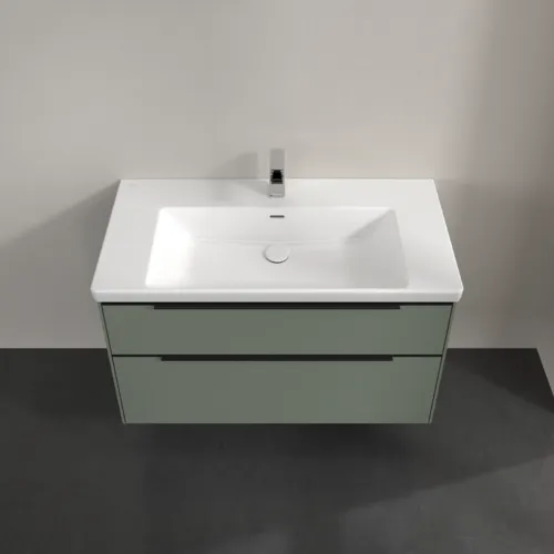 Obrázek VILLEROY BOCH Subway 3.0 Vanity unit, 2 výsuvy, 973 x 576 x 478 mm, Soft Green #C57001AF