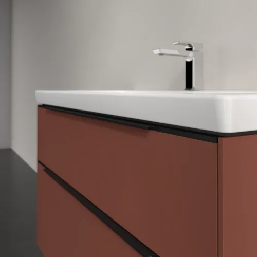 Bild von VILLEROY BOCH Subway 3.0 Waschbeckenunterschrank, 2 Auszüge, 973 x 576 x 478 mm, Wine Red #C57001AH