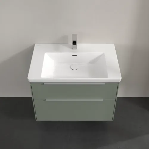 Bild von VILLEROY BOCH Subway 3.0 Waschbeckenunterschrank, 2 Auszüge, 772 x 576 x 478 mm, Soft Green #C57400AF