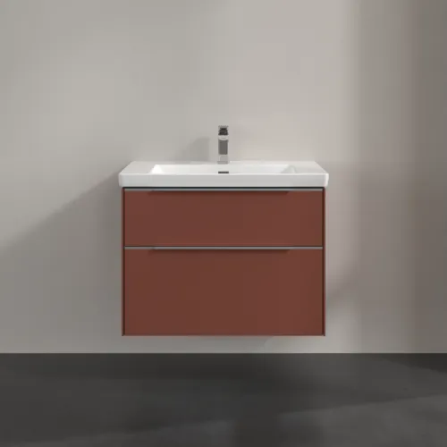 Bild von VILLEROY BOCH Subway 3.0 Waschbeckenunterschrank, 2 Auszüge, 772 x 576 x 478 mm, Wine Red #C57400AH