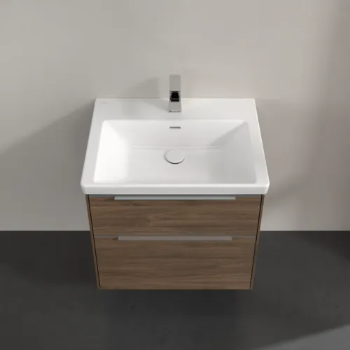 Bild von VILLEROY BOCH Subway 3.0 Waschbeckenunterschrank, mit Beleuchtung, 2 Auszüge, 622 x 576 x 478 mm, Arizona Oak #C576L0VH