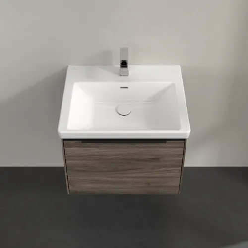 Bild von VILLEROY BOCH Subway 3.0 Waschbeckenunterschrank, 1 Auszug, 572 x 429 x 478 mm, Stone Oak #C57701RK