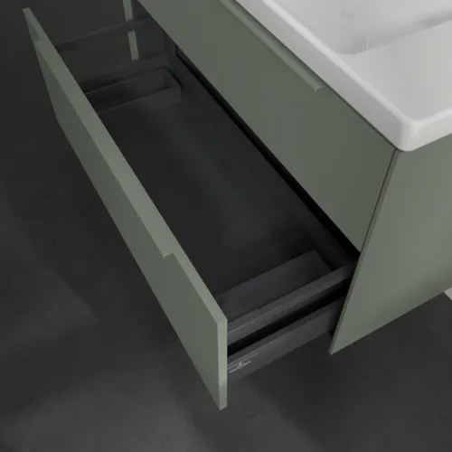 Bild von VILLEROY BOCH Subway 3.0 Waschbeckenunterschrank, 2 Auszüge, 973 x 576 x 478 mm, Soft Green #C57002AF