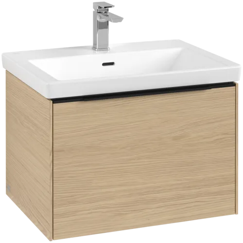 Bild von VILLEROY BOCH Subway 3.0 Waschbeckenunterschrank, mit Beleuchtung, 1 Auszug, 622 x 429 x 478 mm, Nordic Oak #C575L1VJ