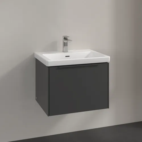 Bild von VILLEROY BOCH Subway 3.0 Waschbeckenunterschrank, 1 Auszug, 572 x 429 x 478 mm, Graphite #C57702VR