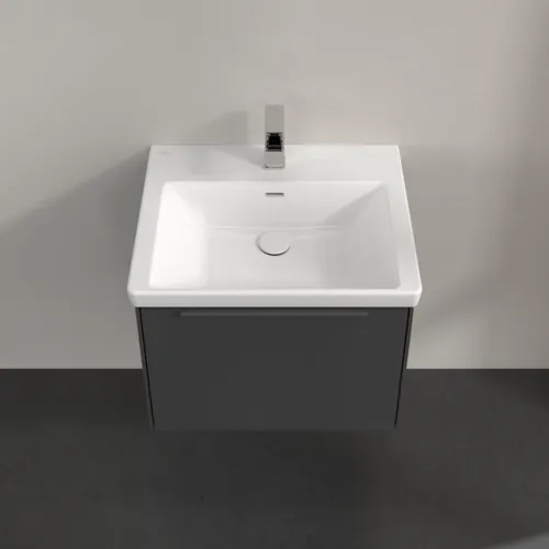 Bild von VILLEROY BOCH Subway 3.0 Waschbeckenunterschrank, 1 Auszug, 572 x 429 x 478 mm, Graphite #C57702VR