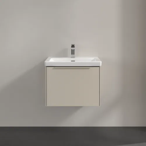 Bild von VILLEROY BOCH Subway 3.0 Waschbeckenunterschrank, 1 Auszug, 572 x 429 x 478 mm, Cashmere Grey #C57702VN