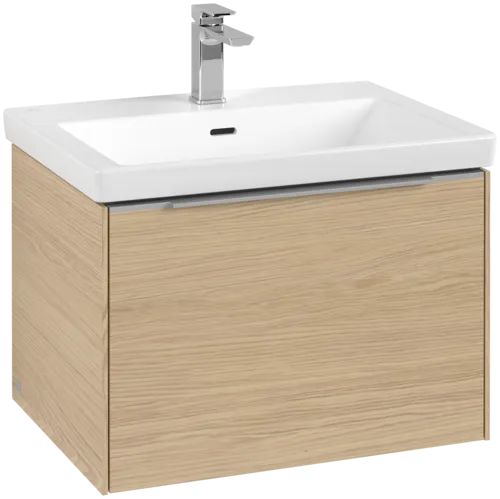 Bild von VILLEROY BOCH Subway 3.0 Waschbeckenunterschrank, mit Beleuchtung, 1 Auszug, 622 x 429 x 478 mm, Nordic Oak #C575L0VJ