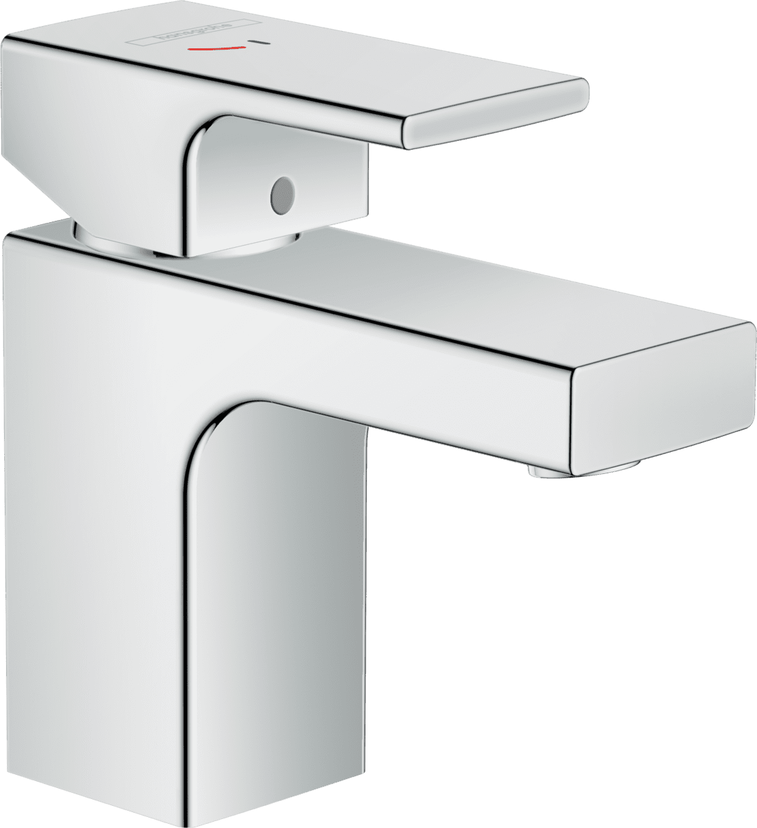 Picture of HANSGROHE Vernis Shape Single lever basin mixer 70 CoolStart with isolated water conduction and pop-up waste set #71593000 - Chrome