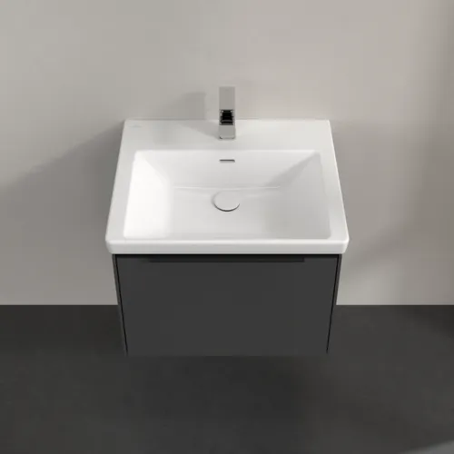 Bild von VILLEROY BOCH Subway 3.0 Waschbeckenunterschrank, 1 Auszug, 572 x 429 x 478 mm, Graphite #C57701VR