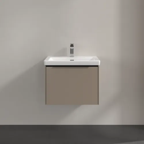 Bild von VILLEROY BOCH Subway 3.0 Waschbeckenunterschrank, 1 Auszug, 572 x 429 x 478 mm, Taupe #C57701VM