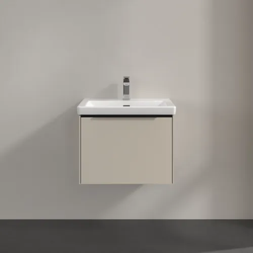 Bild von VILLEROY BOCH Subway 3.0 Waschbeckenunterschrank, 1 Auszug, 572 x 429 x 478 mm, Cashmere Grey #C57701VN