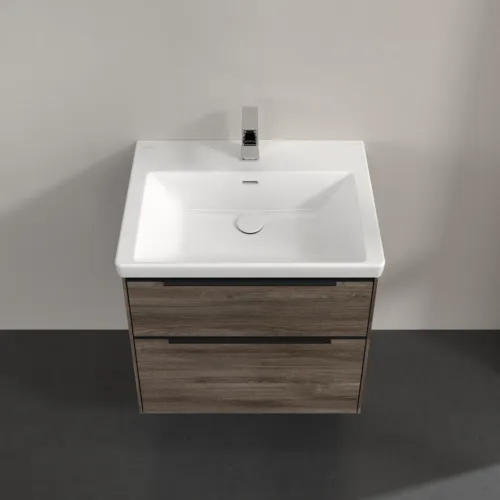 Bild von VILLEROY BOCH Subway 3.0 Waschbeckenunterschrank, 2 Auszüge, 622 x 576 x 478 mm, Stone Oak #C57601RK