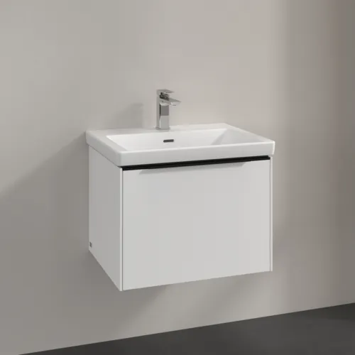 Bild von VILLEROY BOCH Subway 3.0 Waschbeckenunterschrank, 1 Auszug, 572 x 429 x 478 mm, Pure White #C57701VF