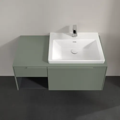 Bild von VILLEROY BOCH Subway 3.0 Waschbeckenunterschrank, 2 Auszüge, 1001 x 423 x 516 mm, Soft Green / Soft Green #C57102AF