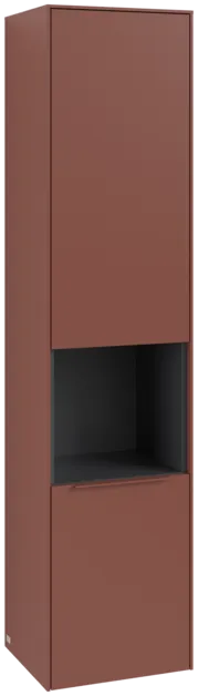 Bild von VILLEROY BOCH Subway 3.0 Hochschrank, 2 Türen, 400 x 1710 x 362 mm, Wine Red / Wine Red #C58802AH