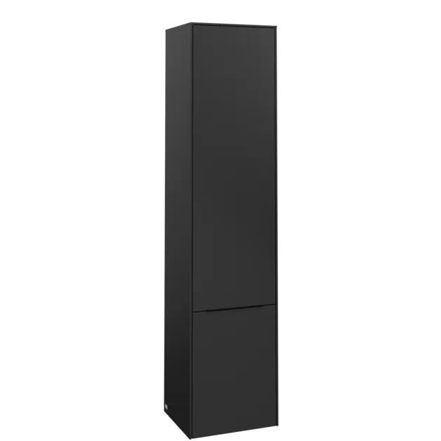 Bild von VILLEROY BOCH Subway 3.0 Hochschrank, 2 Türen, 400 x 1710 x 362 mm, Volcano Black / Volcano Black #C58601VL