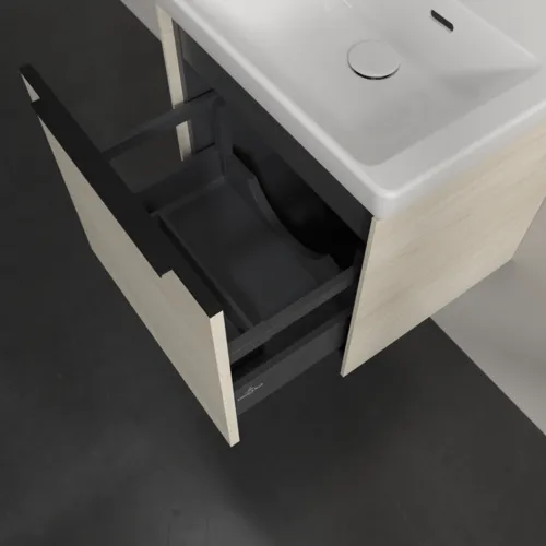Bild von VILLEROY BOCH Subway 3.0 Waschbeckenunterschrank, 1 Auszug, 473 x 429 x 408 mm, White Oak #C58001AA