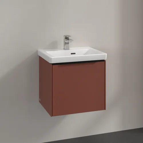Bild von VILLEROY BOCH Subway 3.0 Waschbeckenunterschrank, 1 Auszug, 473 x 429 x 408 mm, Wine Red #C58001AH