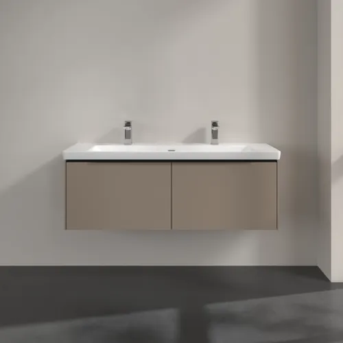 Bild von VILLEROY BOCH Subway 3.0 Waschbeckenunterschrank, 2 Auszüge, 1272 x 429 x 478 mm, Taupe #C60101VM