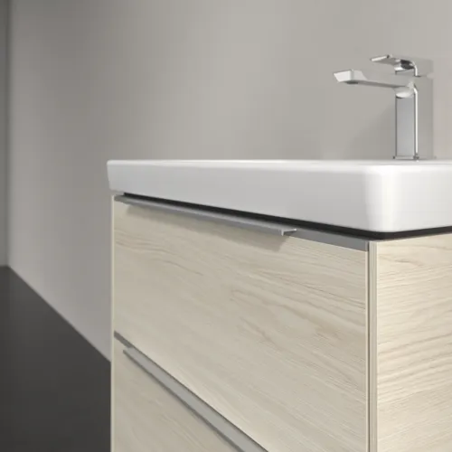 Bild von VILLEROY BOCH Subway 3.0 Waschbeckenunterschrank, 2 Auszüge, 572 x 576 x 478 mm, White Oak #C57800AA