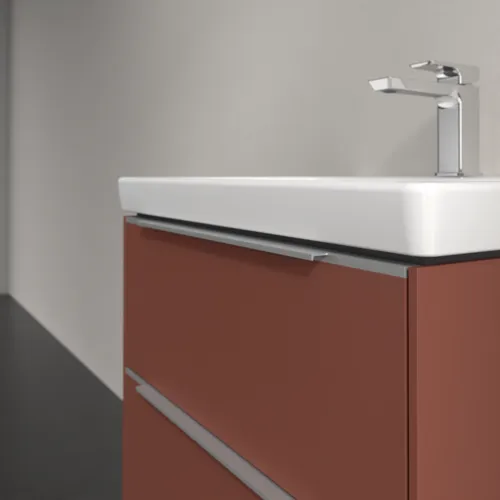 Bild von VILLEROY BOCH Subway 3.0 Waschbeckenunterschrank, 2 Auszüge, 572 x 576 x 478 mm, Wine Red #C57800AH